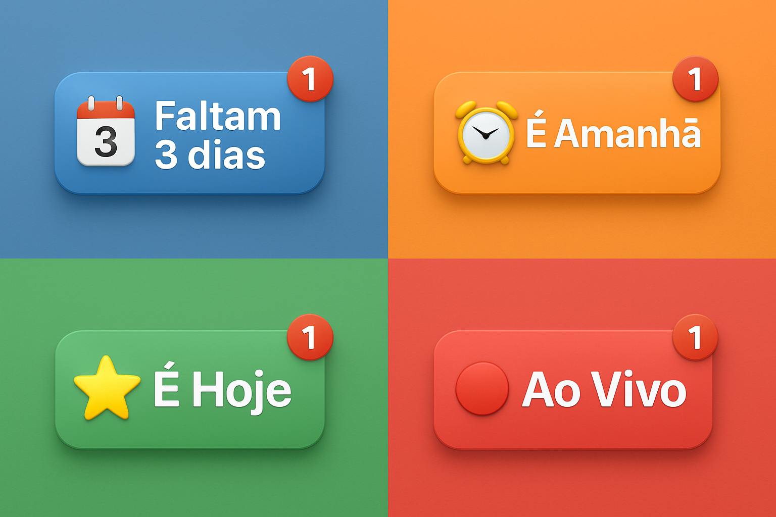 Templates de mensagens